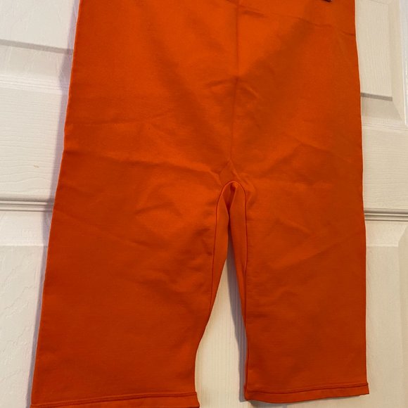 Simon Miller Stretch Cori Legging Bike Short in Coral / orange size M/L - NWT - Picture 5 of 6